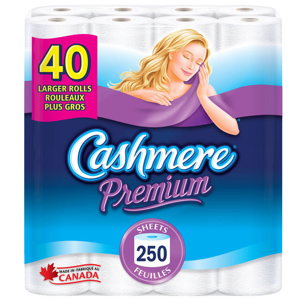 Paper Goods Cashmere Premium 2-Ply Bathroom Tissue hero