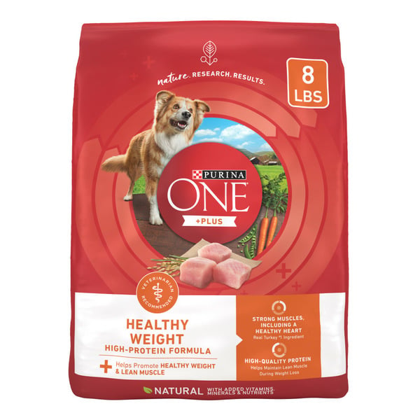 Dry Dog Food Purina ONE Plus Healthy Weight High-Protein Dog Food Dry Formula hero