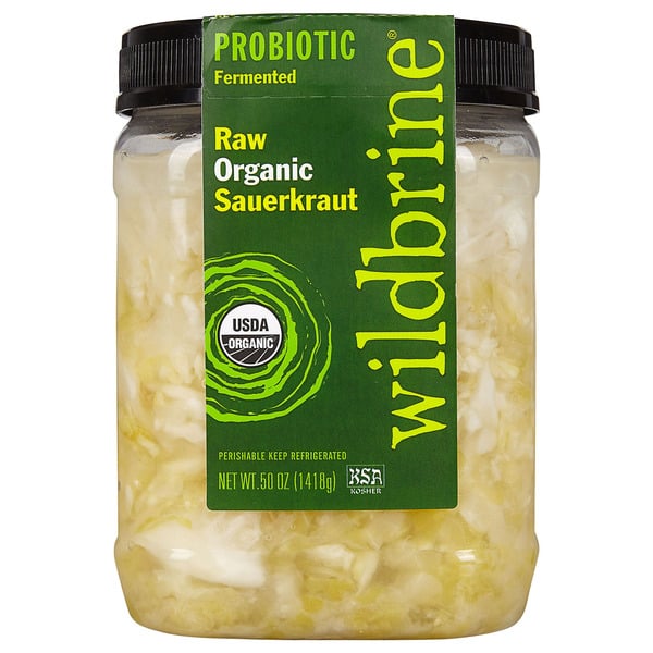 Prepared Soups & Salads wildbrine Raw Organic Sauerkraut hero