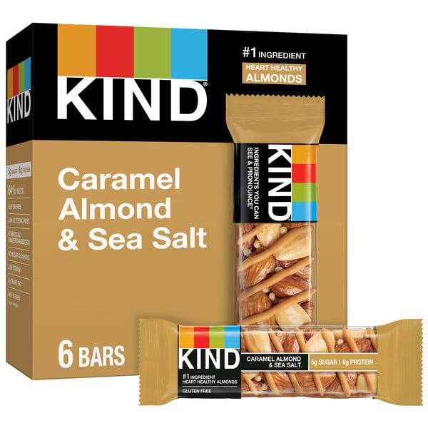 Energy & Granola Bars KIND Caramel Almond & Sea Salt hero