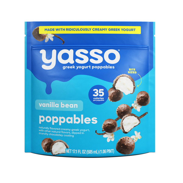 Ice Cream & Desserts Yasso Vanilla Poppables, 17.1 Oz hero