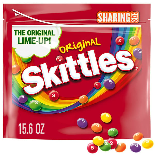Chocolate, Candy & Gum Skittles Original Chewy Candy Sharing Size hero