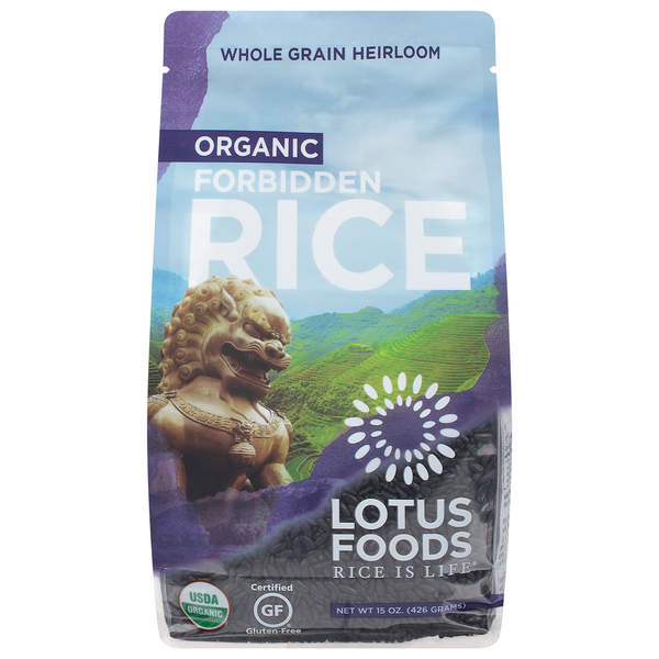 Grains, Rice & Dried Goods Lotus Foods Rice, Forbidden, Organic hero