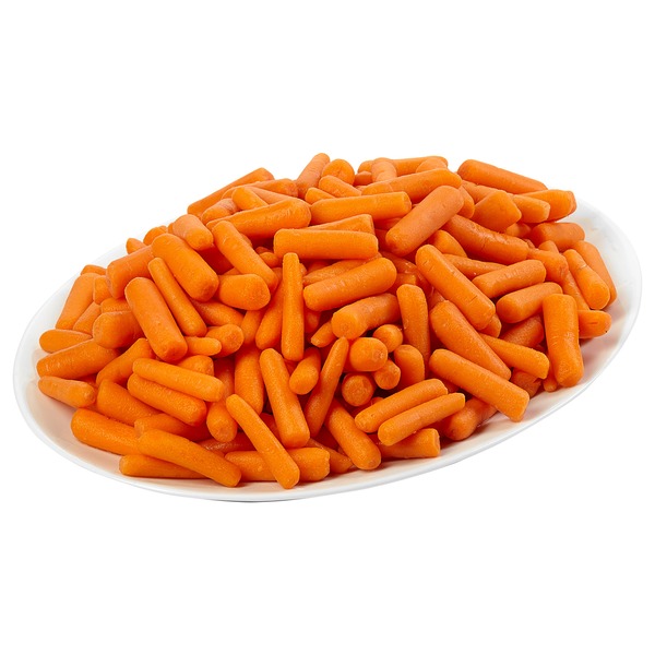 Vegetables Organic Peeled Carrots, 2 x 2 lbs hero