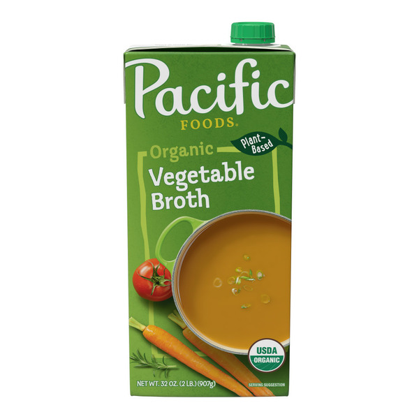 Soup, Broth & Bouillon Pacific Foods Organic Vegetable Broth hero