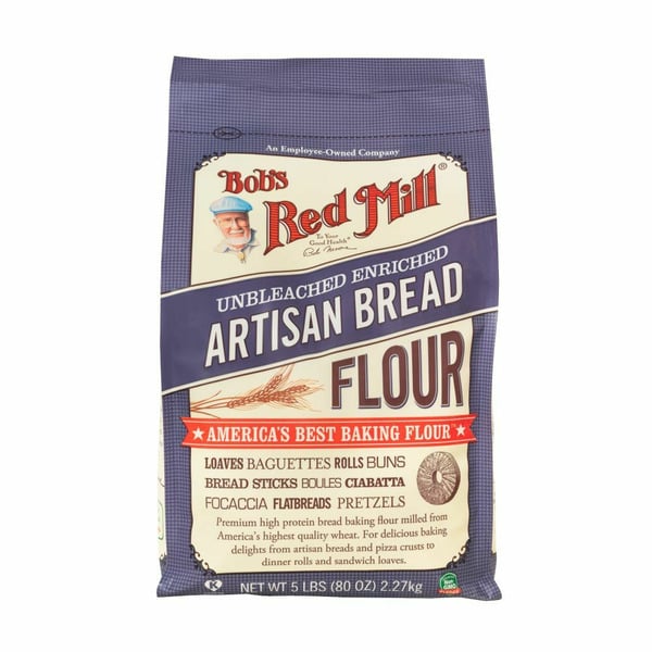 Baking Ingredients Bob's Red Mill Artisan Bread Flour hero