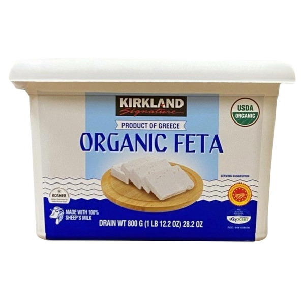 Artisan & Specialty Cheese Kirkland Signature Organic Greek Feta, 28.2 oz hero