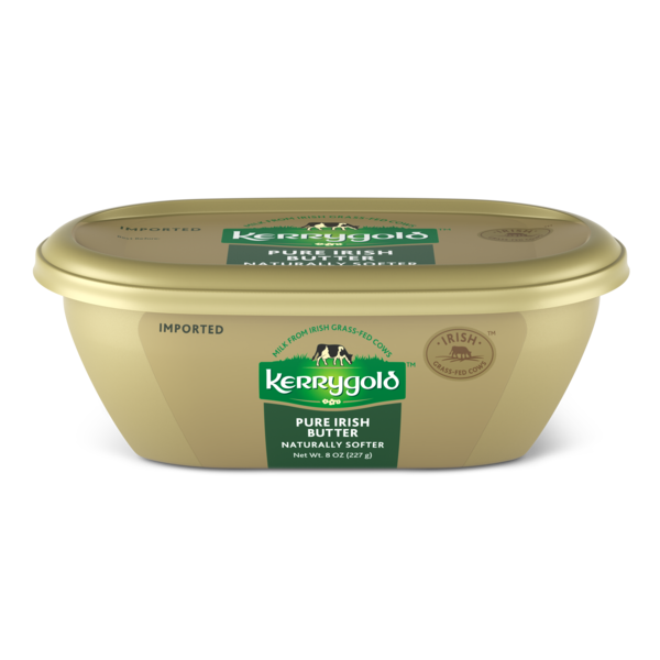 Butter Kerrygold Grass-Fed Pure Irish Salted Softer Butter Tub, hero
