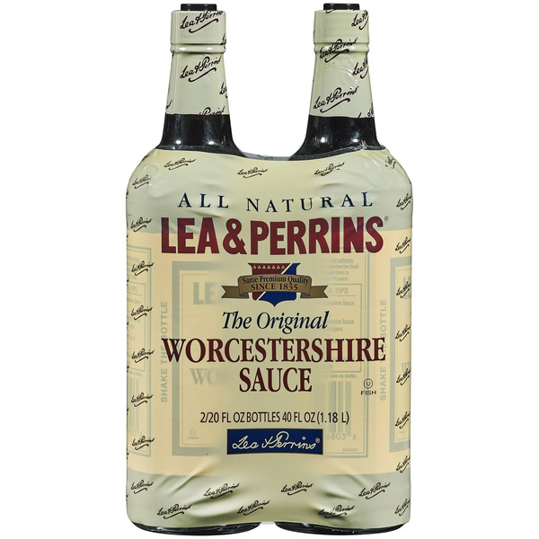 Condiments, Dressing & Sauces Lea & Perrins The Original Worcestershire Sauce, 2 x 20 fl oz hero