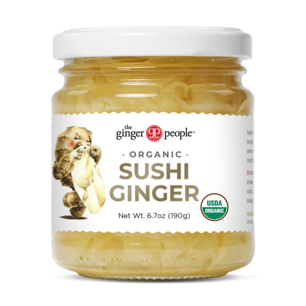 Asian Foods The Ginger People Organic Pickled Sushi Ginger hero