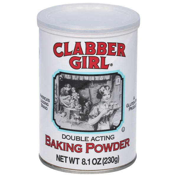 Baking Ingredients Clabber Girl Baking Powder, Double Acting, Gluten Free, 8.1 OZ hero