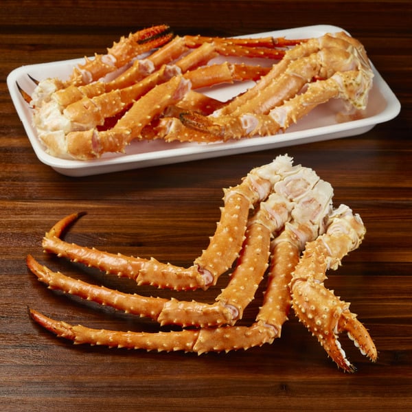 Seafood Kirkland Signature Wild Cooked Golden King Crab Sections hero