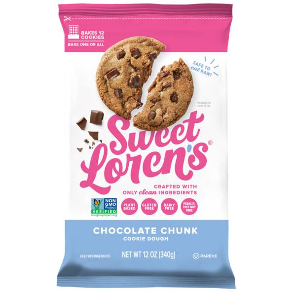 Doughs, Gelatins & Bake Mixes Sweet Loren's  Chocolate Chunk Cookie Dough hero