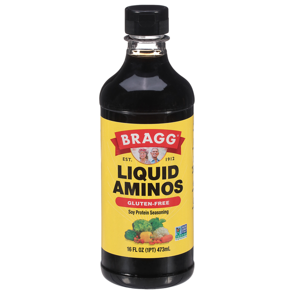Spices & Seasonings Bragg Bragg® Liquid Aminos Gluten-Free Soy Protein Seasonin hero