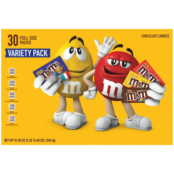 Candy & Chocolate M&M's Assorted Chocolate Candy Variety Box hero