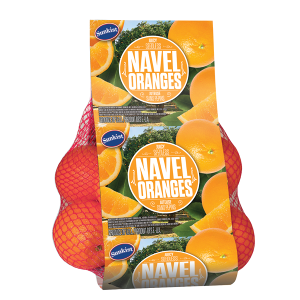 Fresh Fruits Sunkist Navel Oranges hero