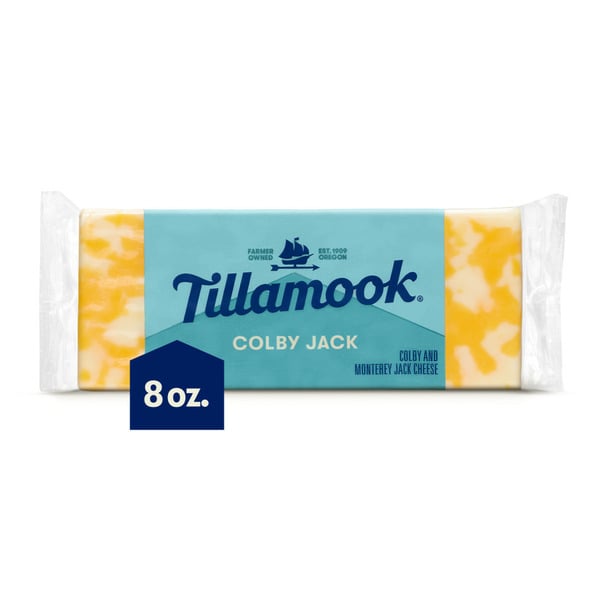 Cheese Tillamook Colby Jack Cheese Block hero