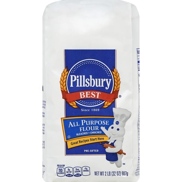 Baking Ingredients Pillsbury All Purpose Enriched Bleached Flour hero