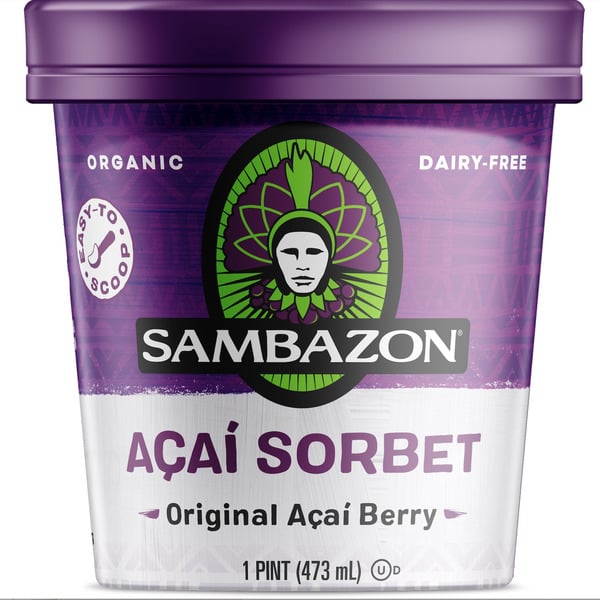 Frozen Dessert & Novelties Sambazon Acai Berry, Frozen Sorbet hero