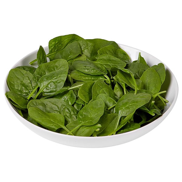 Vegetables Organic Baby Spinach, 1 lb hero
