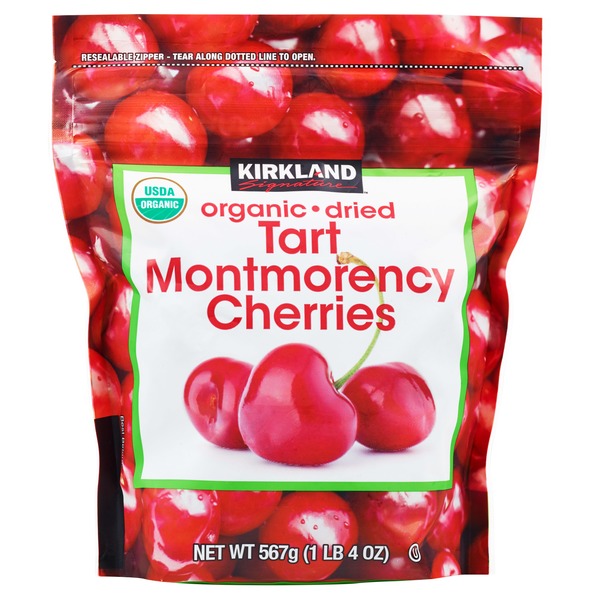 Fruit & Nuts Kirkland Signature Organic Tart Montmorency Cherries, 20 oz hero