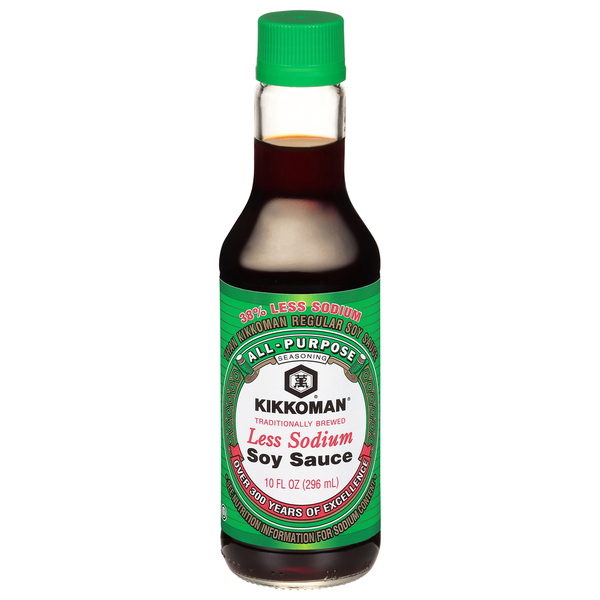 Asian Foods Kikkoman Kikkoman® Less Sodium Soy Sauce hero