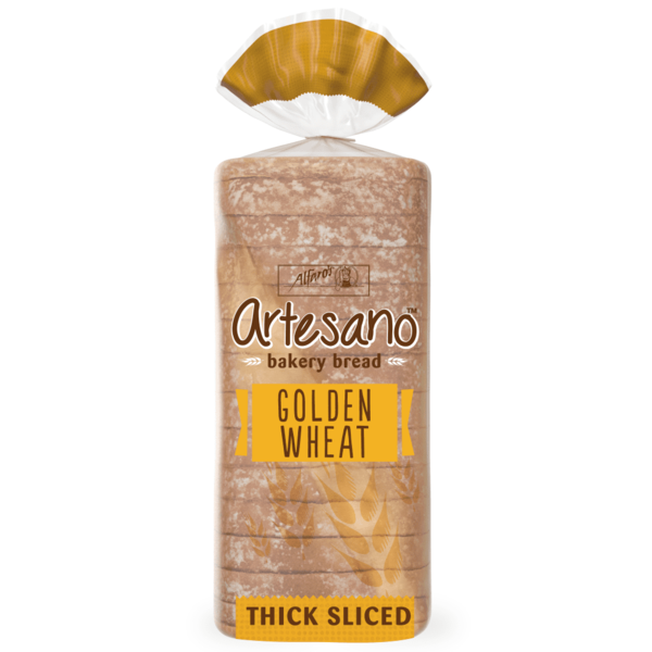 Bread Alfaro's Artesano Golden Wheat Bakery Bread hero
