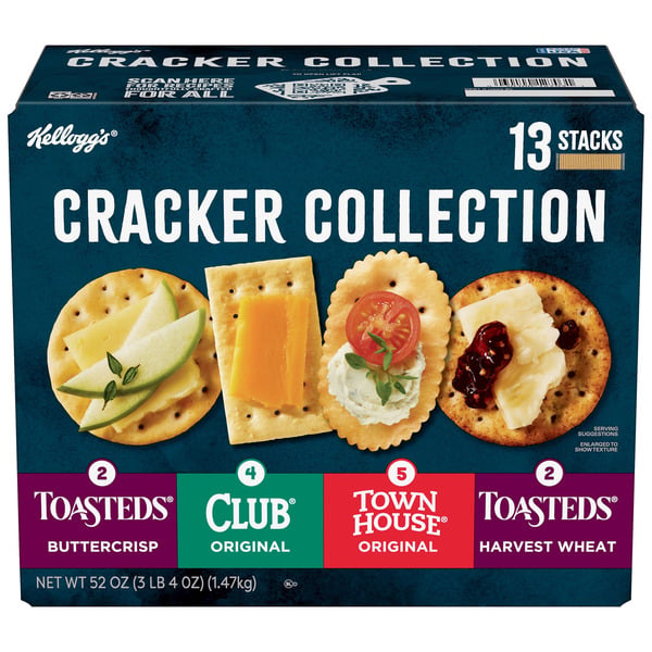 Crackers Entertainment Cracker Variety Pack, 4 x 13 oz hero