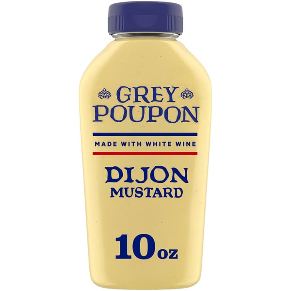 Condiments GREY POUPON Dijon Mustard hero