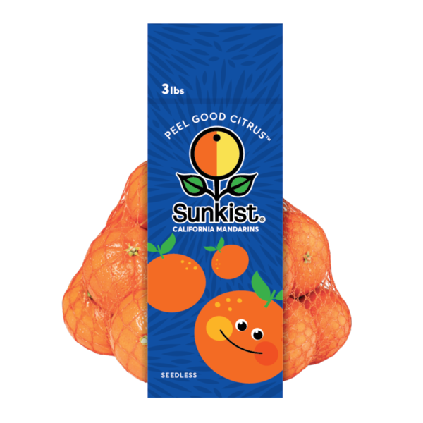 Fresh Fruits Sunkist California mandarins hero
