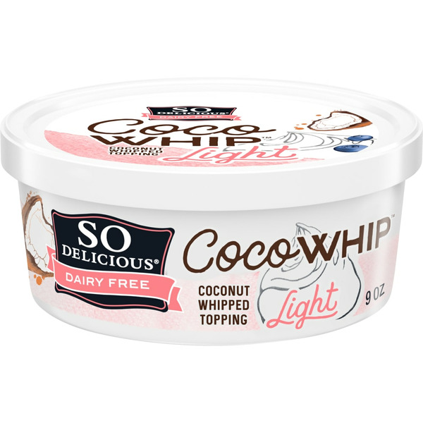 Frozen Dessert So Delicious Dairy Free CocoWhip Light Coconut Whipped Topping hero