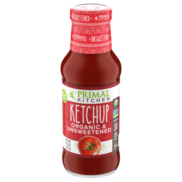 Milk Alternatives Primal Kitchen Organic and Unsweetened Ketchup hero