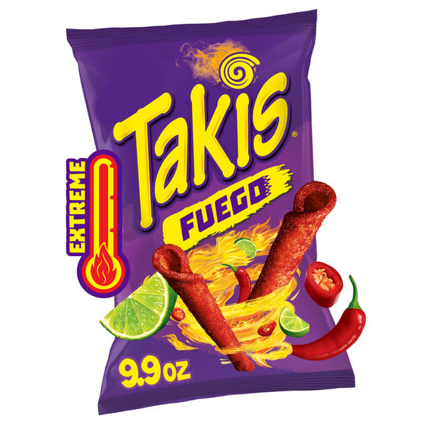 International Foods Takis Fuego Rolled Tortilla Chips Bag hero