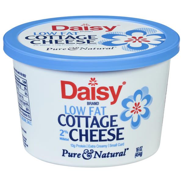 Other Creams & Cheeses Daisy Cottage Cheese, Low Fat, Small Curd, 2% Milkfat hero