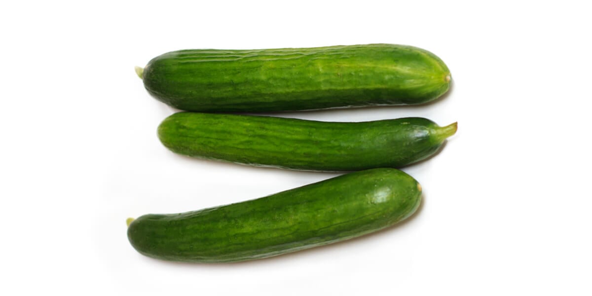Fresh Organic Long English Cucumber, Each