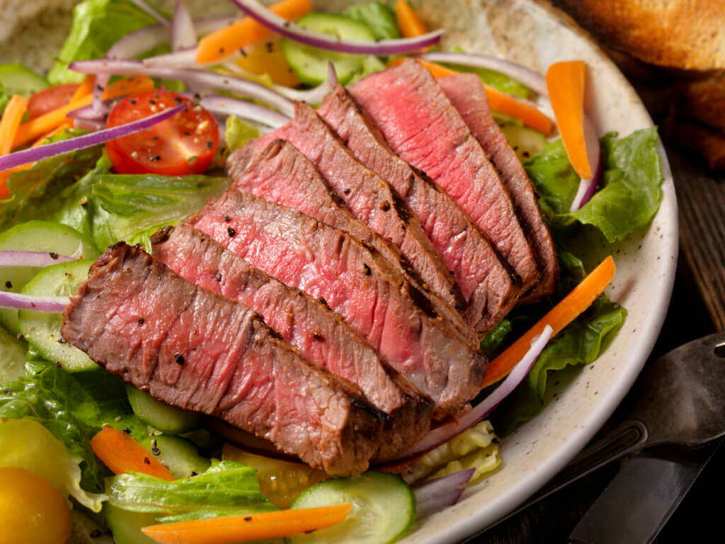 Medium Rare Steak Salad