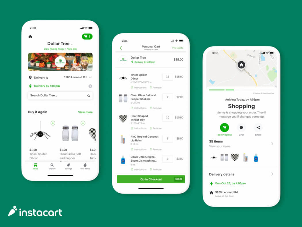 Instacart and Dollar Tree Expand Partnership to Offer Delivery in as Fast as One Hour from Nearly 13,000 Dollar Tree and Family Dollar Stores Nationwide