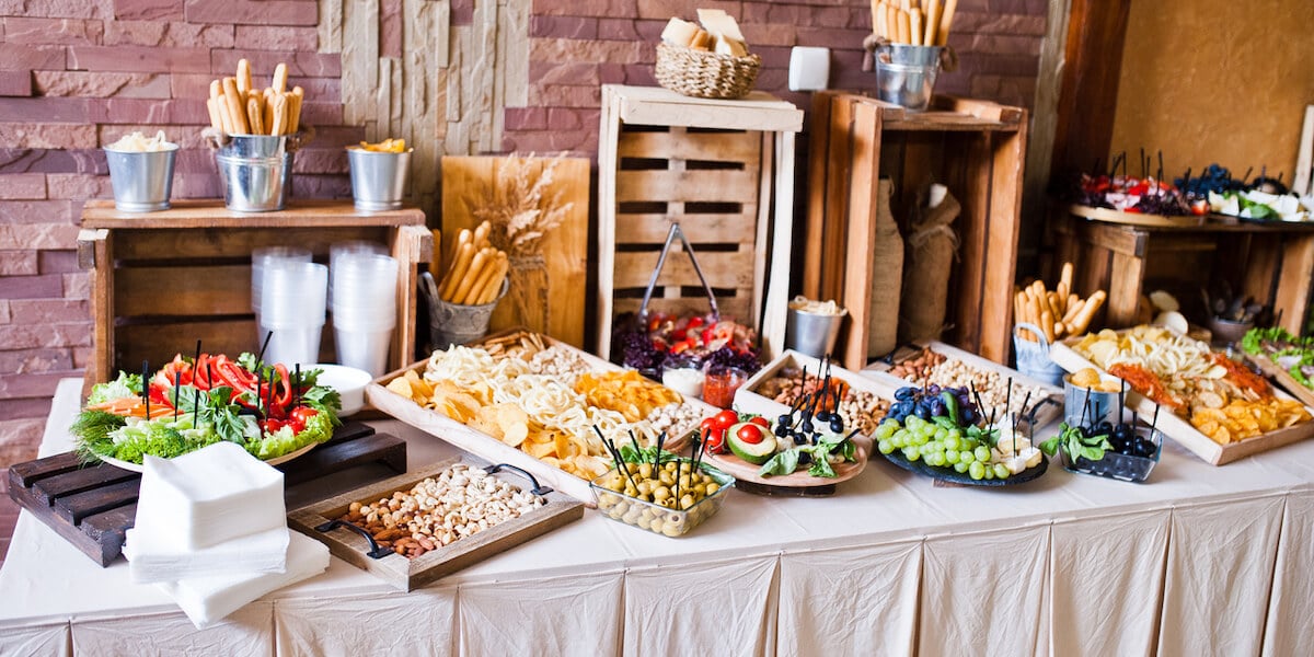 Buffet Party Food Ideas For S, Food Buffet Table Ideas