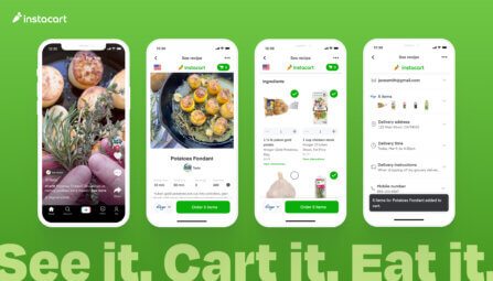 See It, Cart It, and Eat It with Instacart's Shoppable Recipes on TikTok, Hearst Magazines, Tasty, and More