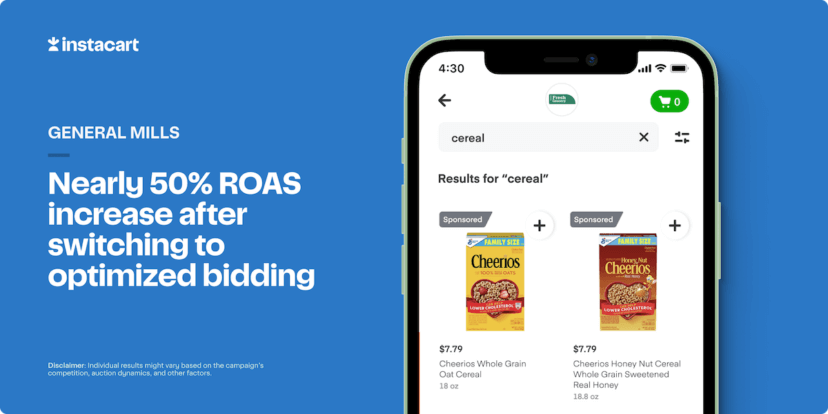 How General Mills Improved ROAS with Optimized Bidding by Almost 50%