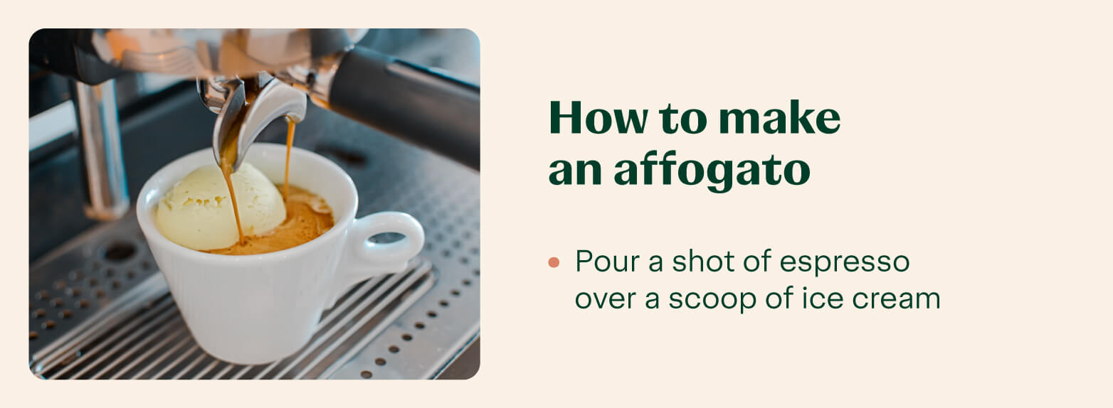 how to make an affogato