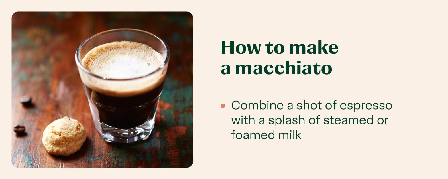 how to make a macchiato