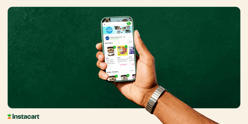 Delivering Ice Cream All Summer Long with New Instacart Pop-Up