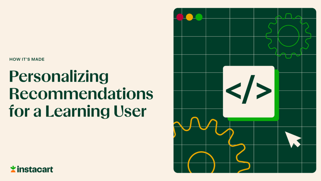 Personalizing Recommendations for a Learning User