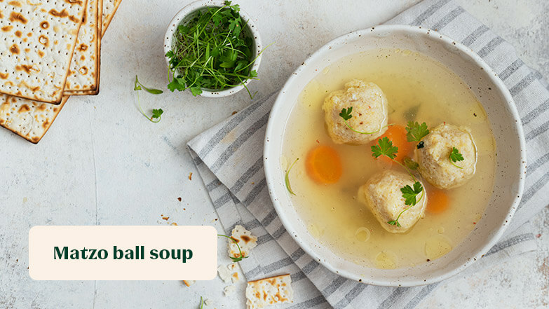matzo ball soup for Passover
