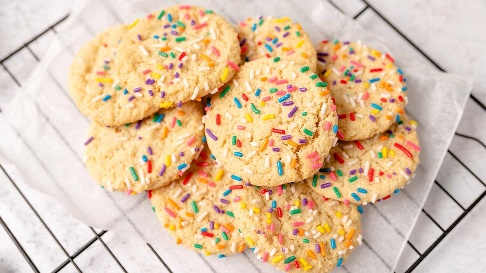 sprinkle cookies for a celebration
