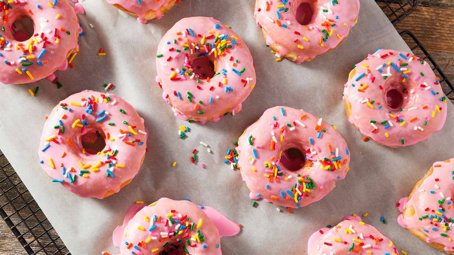 sprinkle donuts for birthday