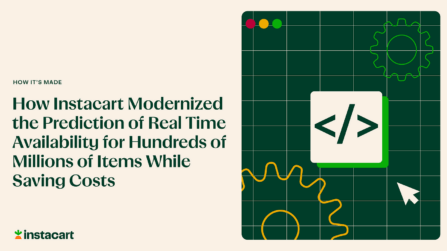 How Instacart Modernized the Prediction of Real Time Availability for Hundreds of Millions of Items While Saving Costs