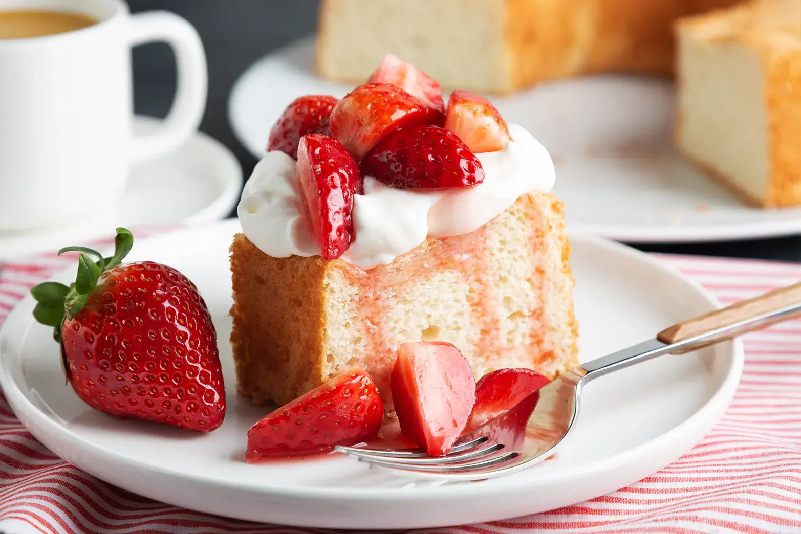 strawberry poke cake for labor day