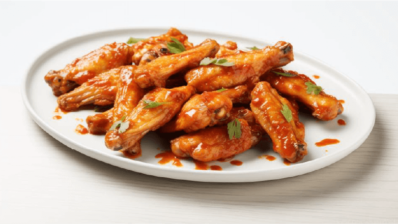 baked wings with buffalo sauce